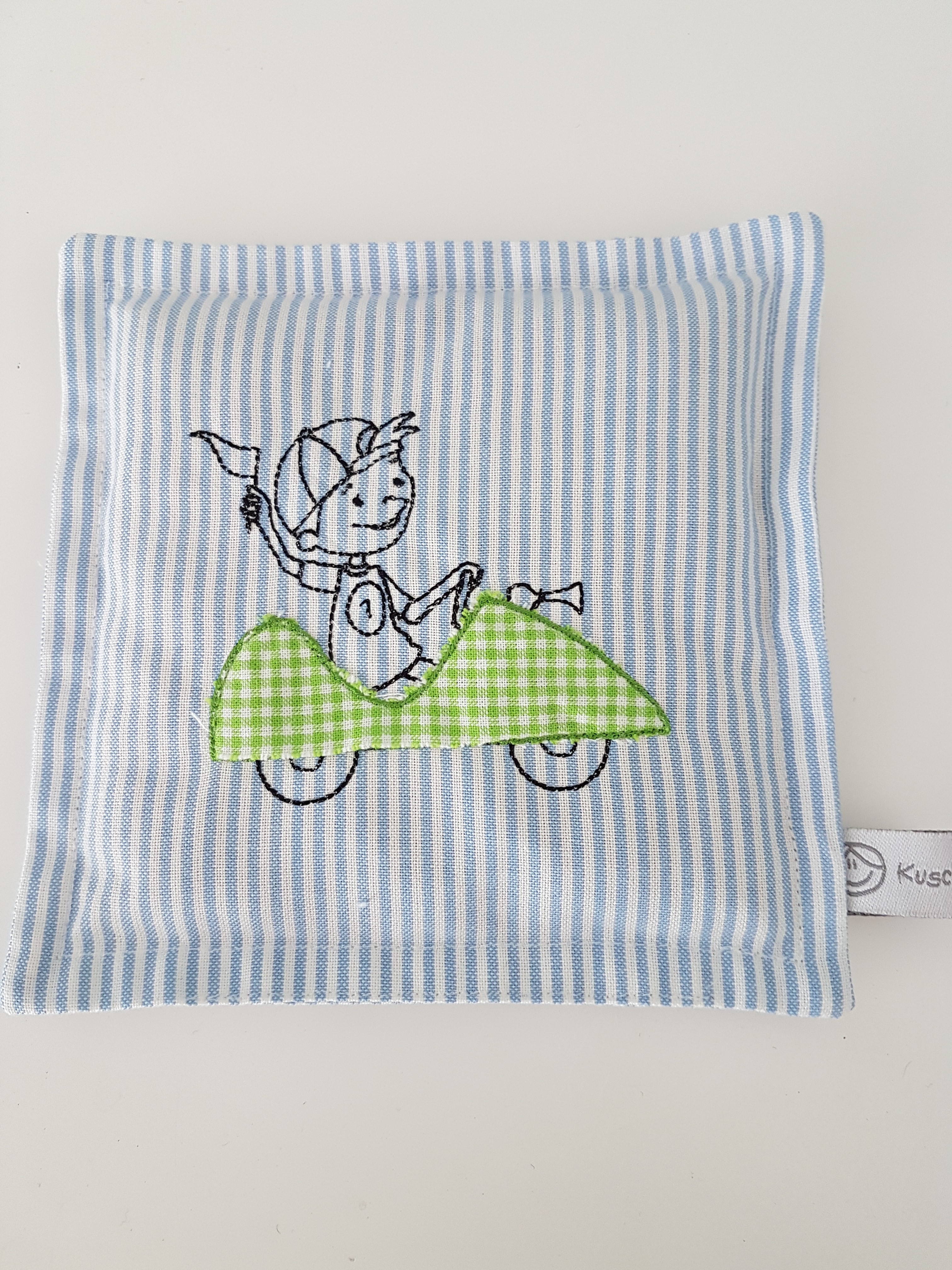 Körnerkissen Rennfahrer 